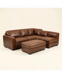 Siri 125.8 '' Wide Right Hand Facing Sectional With Ottoman (synthetic illustration; no displayed measurements)