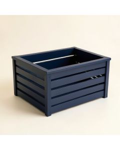 Stone Edge Empty Furniture-Style Litter Enclosure - Navy (synthetic illustration; no displayed measurements)