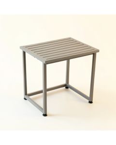 Dune Canyon Compact Balcony Table - Gray (synthetic illustration; no displayed measurements)