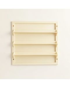 Brook Bridge Empty Wall-Mounted Tool Organizer Panel - Ivory (synthetic illustration; no displayed measurements)
