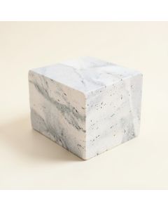 6 '' X 18 '' Natural Stone Corner Piece Tile Trim In White/Gray (synthetic illustration; no displayed measurements)
