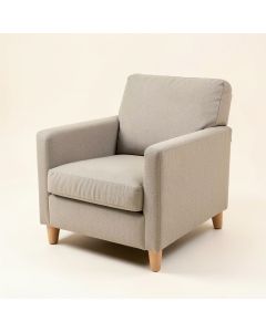 Aleksandra 24.8 '' Wide Polyester Armchair (synthetic illustration; no displayed measurements)