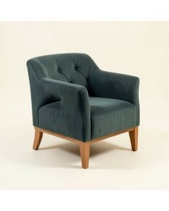 Dmareon 30 '' Wide Tufted Polyester Side Chair (synthetic illustration; no displayed measurements)
