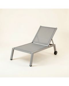 River Bend Outdoor Lounge Chair - Gray (synthetic illustration; no displayed measurements)