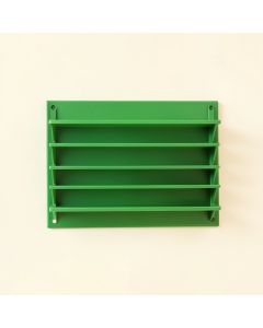 Aspen Crossing Empty Wall-Mounted Tool Organizer Panel - Green (synthetic illustration; no displayed measurements)