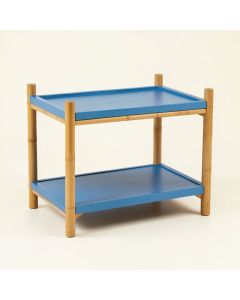Vale Arc Empty Countertop Canister Rack - Blue (synthetic illustration; no displayed measurements)