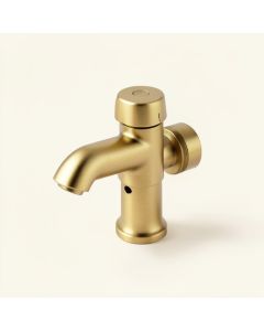 Lavatory Single Hole Bathroom Faucet With Drain Assembly (synthetic illustration; no displayed measurements)