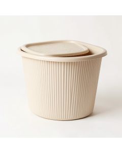 Alder Crossing Laundry Hamper - Beige (synthetic illustration; no displayed measurements)