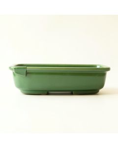 Aspen Arc Empty Railing Planter With Integral Brackets (synthetic illustration; no displayed measurements)
