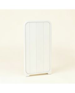 Brook Bridge Narrow Outdoor Storage Bench - White (synthetic illustration; no displayed measurements)