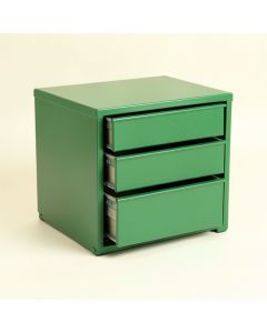 Wren Branch Small-Parts Storage Drawer Cabinet - Green (synthetic illustration; no displayed measurements)