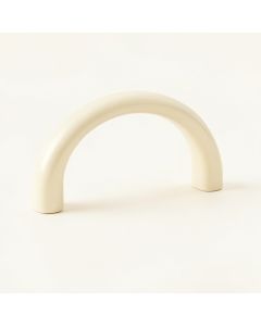 Stone Crest Cabinet Handle Without Packaging - Ivory (synthetic illustration; no displayed measurements)