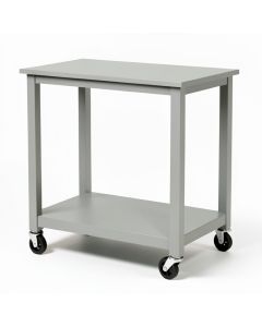 Olive Dale Empty Rolling Workshop Cart - Gray (synthetic illustration; no displayed measurements)