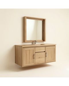 Fika 73 '' Wall-Mounted Double Bathroom Vanity Set (synthetic illustration; no displayed measurements)