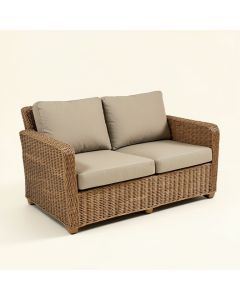 Desberg Patio Sofa With Cushions (synthetic illustration; no displayed measurements)