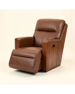 Faux Leather Reclining Massage Chair (synthetic illustration; no displayed measurements)