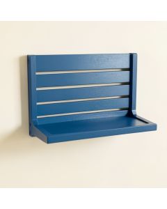 Flint Edge Wall-Mounted Entryway Organizer Shelf - Blue (synthetic illustration; no displayed measurements)