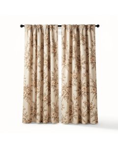 Ambesonne Beige Curtains (synthetic illustration; no displayed measurements)