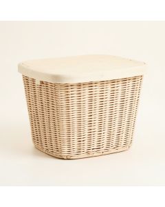 River Brook Laundry Hamper - Ivory (synthetic illustration; no displayed measurements)
