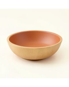 Stone Branch Dining Bowl - Terracotta (synthetic illustration; no displayed measurements)