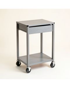 Alder Bluff Empty Rolling Workshop Cart - Gray (synthetic illustration; no displayed measurements)
