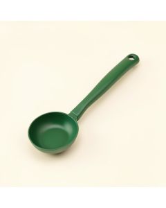Ridge Bend Cooking Spoon - Green (synthetic illustration; no displayed measurements)