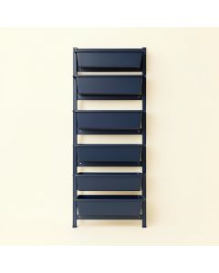 Field Branch Empty Vertical Garden Frame - Navy (synthetic illustration; no displayed measurements)