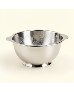 Fine Stainless Steel Colander (synthetic illustration; no displayed measurements)