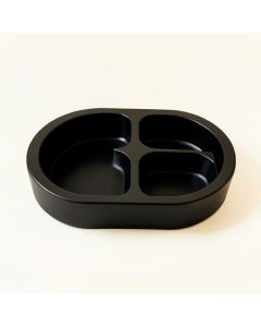 Lake Bend Empty Pantry Drawer Organizer Insert - Black (synthetic illustration; no displayed measurements)