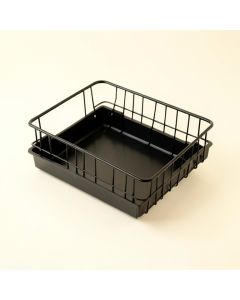 Laurel Arc Empty Under-Desk Cable Tray (synthetic illustration; no displayed measurements)