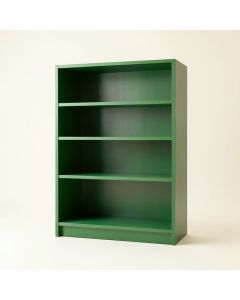 Moss Crossing Freestanding Bookcase - Green (synthetic illustration; no displayed measurements)