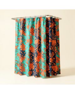 Bridgetown Damask Single Shower Curtain (synthetic illustration; no displayed measurements)