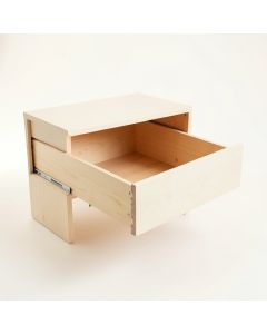 Dawn Bluff Under-Desk Drawer Unit - Ivory (synthetic illustration; no displayed measurements)
