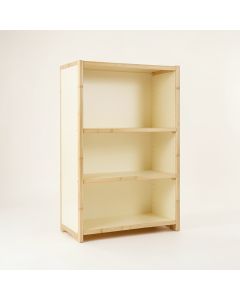 Wren Crossing Freestanding Bookcase - Cream (synthetic illustration; no displayed measurements)