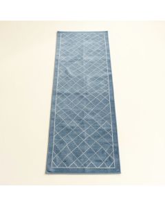 Cedar Branch Narrow Runner Rug - Blue (synthetic illustration; no displayed measurements)