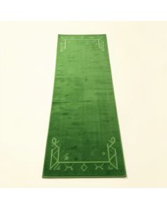Vale Bridge Narrow Runner Rug - Green (synthetic illustration; no displayed measurements)