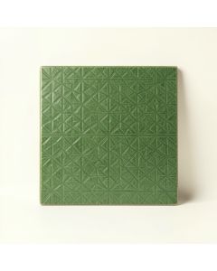 Cedar Arc Uninstalled Square Decorative Tile (synthetic illustration; no displayed measurements)