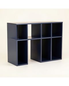 Harbor Canyon Desktop Shelving Unit - Navy (synthetic illustration; no displayed measurements)