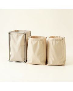 Hazel Crossing Laundry Sorting Station With Plain Removable Bags - Beige (synthetic illustration; no displayed measurements)