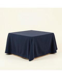 Meadow Bluff Flat Bed Sheet - Navy (synthetic illustration; no displayed measurements)