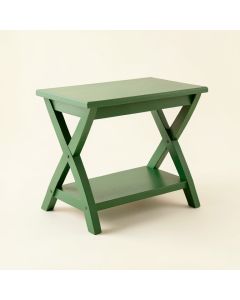 Stone Edge Side Table - Green (synthetic illustration; no displayed measurements)