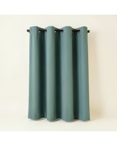 Wayfair Basics® Solid Blackout Thermal Grommet Single Curtain Panel (synthetic illustration; no displayed measurements)