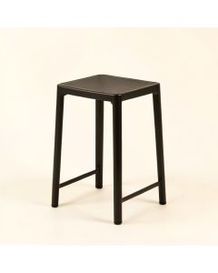 Harkey Outdoor Sling Metal 30 '' Patio Bar Stool (synthetic illustration; no displayed measurements)