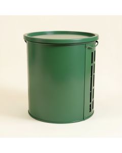 Vale Branch Closed Garden Compost Bin - Green (synthetic illustration; no displayed measurements)
