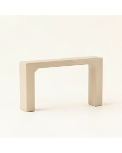 Clay Crest Cabinet Handle Without Packaging - Beige (synthetic illustration; no displayed measurements)