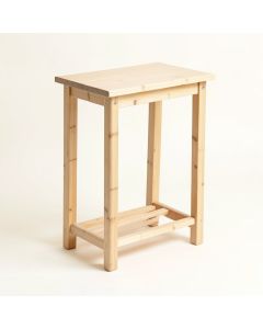 Maple Crest Freestanding Laundry Folding Counter - Beige (synthetic illustration; no displayed measurements)