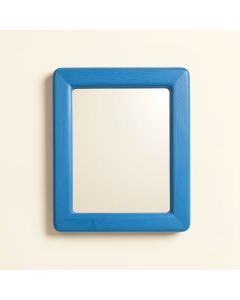 Bay Bluff Framed Wall Mirror - Blue (synthetic illustration; no displayed measurements)
