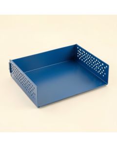 Summit Falls Empty Under-Desk Cable Tray - Blue (synthetic illustration; no displayed measurements)