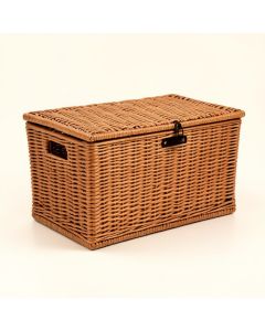 25 Gallon Wicker Deck Box (synthetic illustration; no displayed measurements)