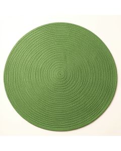 Glen Bluff Round Area Rug - Green (synthetic illustration; no displayed measurements)